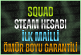 ⭐️İLK MAİL⭐️SQUAD STEAM HESABI