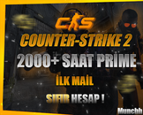 İLK MAİLLİ / 2000 CS SAAT / FACEİT / PRİME HESAP