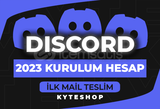 İLK MAİLLİ 2023 KURULUM DİSCORD HESABI