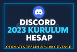 ✅ [İlk Mailli] 2023 Kurulum Discord Hesap