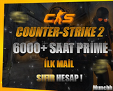 İLK MAİLLİ / 6000+ SAAT / FACEİT / PRİME HESAP