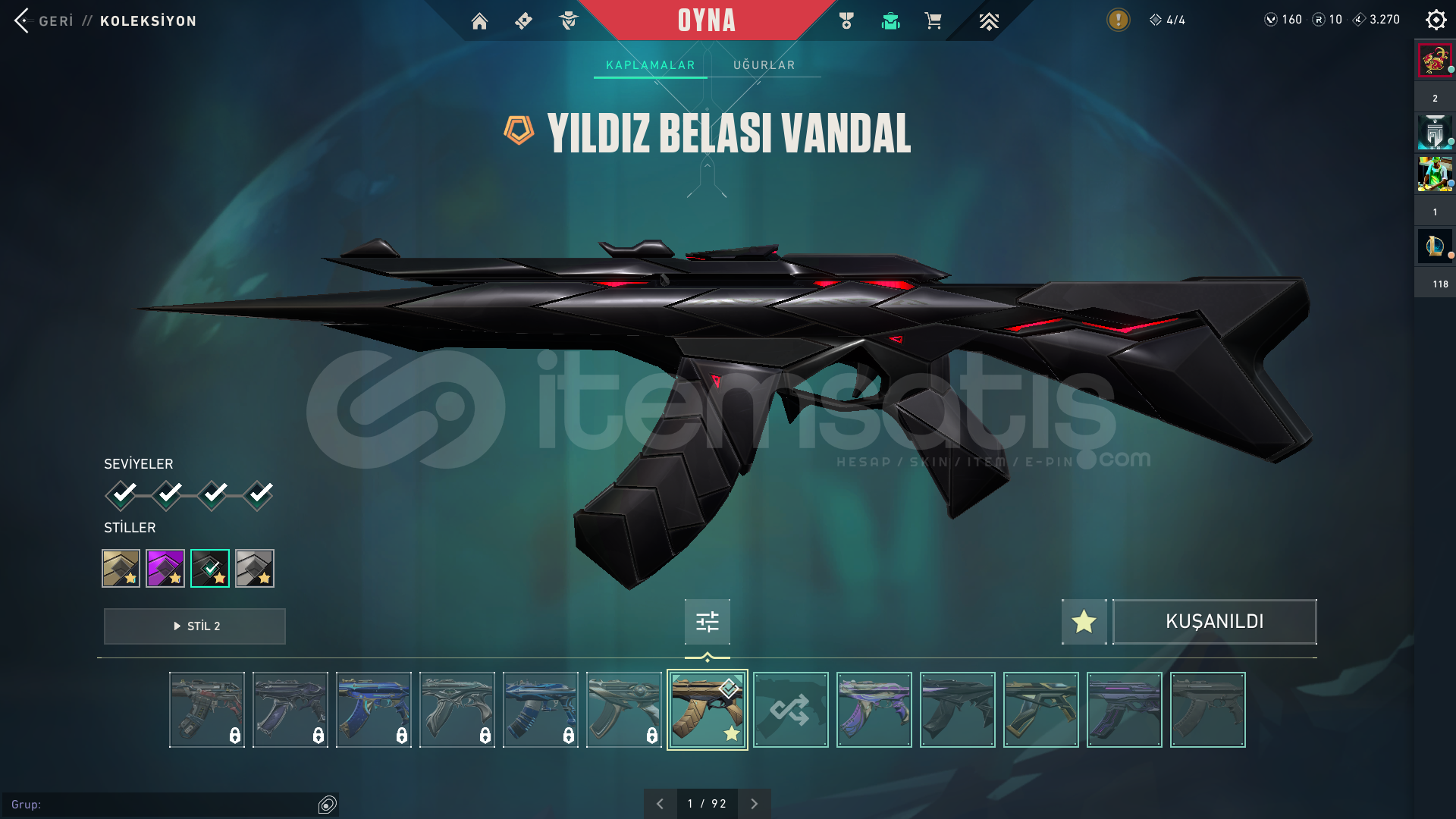 İlk mailli valorant hesabım SATILIKTIR !!! İlk mailli valorant hesabım SATILIKTIR !!!