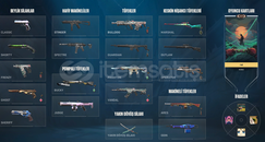 PAZARLIK YAPILIR yüksek elo skinli ranked hesap