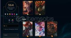 I.M. Ahri, 2 haşmetli, 5 30k lık full hesap