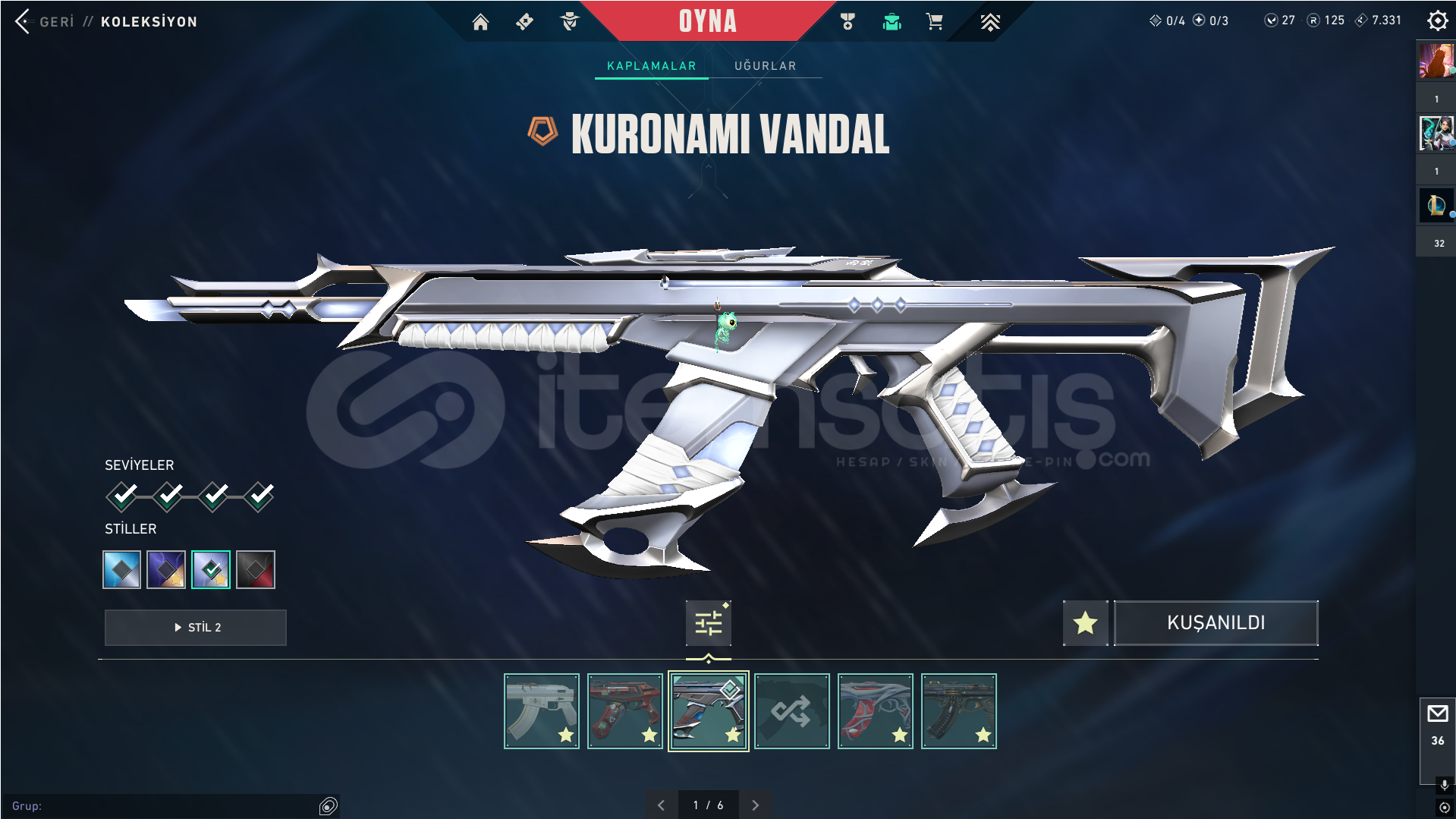 immo 1, Kuronami Van. Bıc. - Kaos Van. dolu. immo 1, Kuronami Van. Bıc. - Kaos Van. dolu.