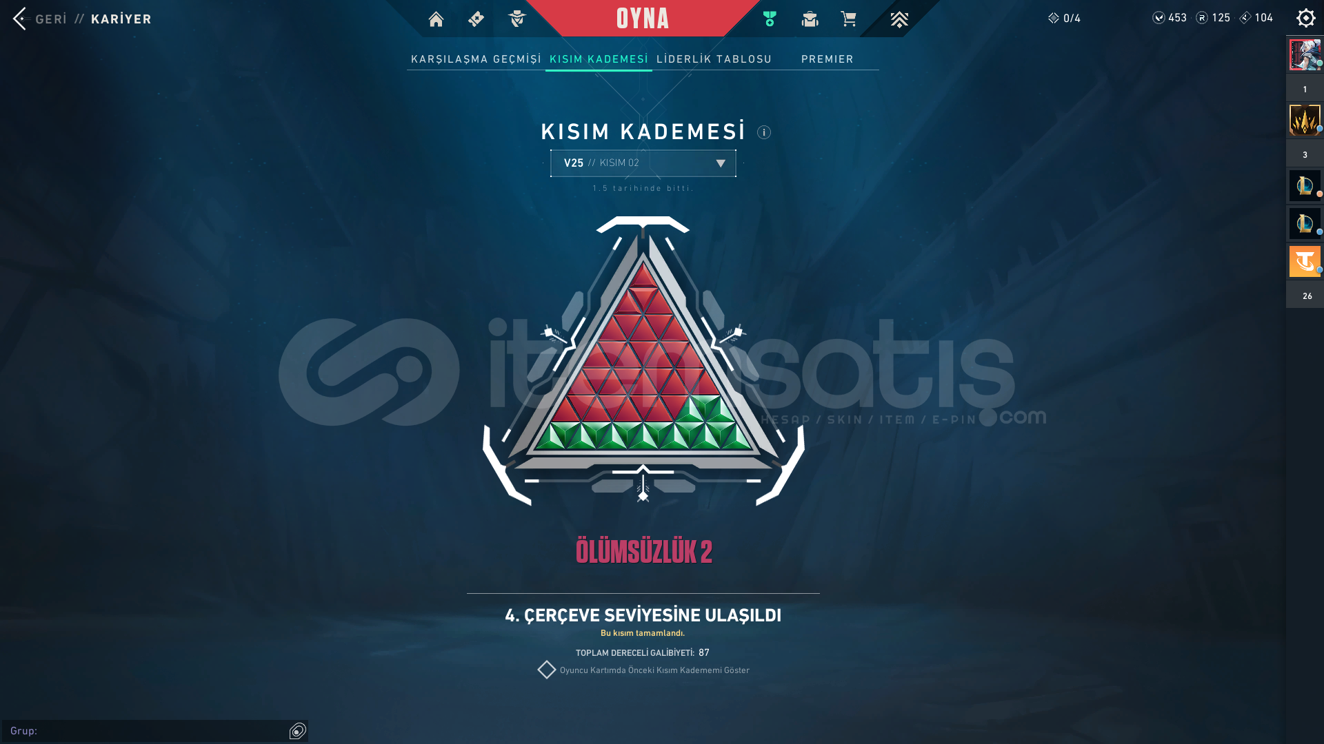 İMMO UĞURLUK DOLU HESAP + TFT MASTER İMMO UĞURLUK DOLU HESAP + TFT MASTER