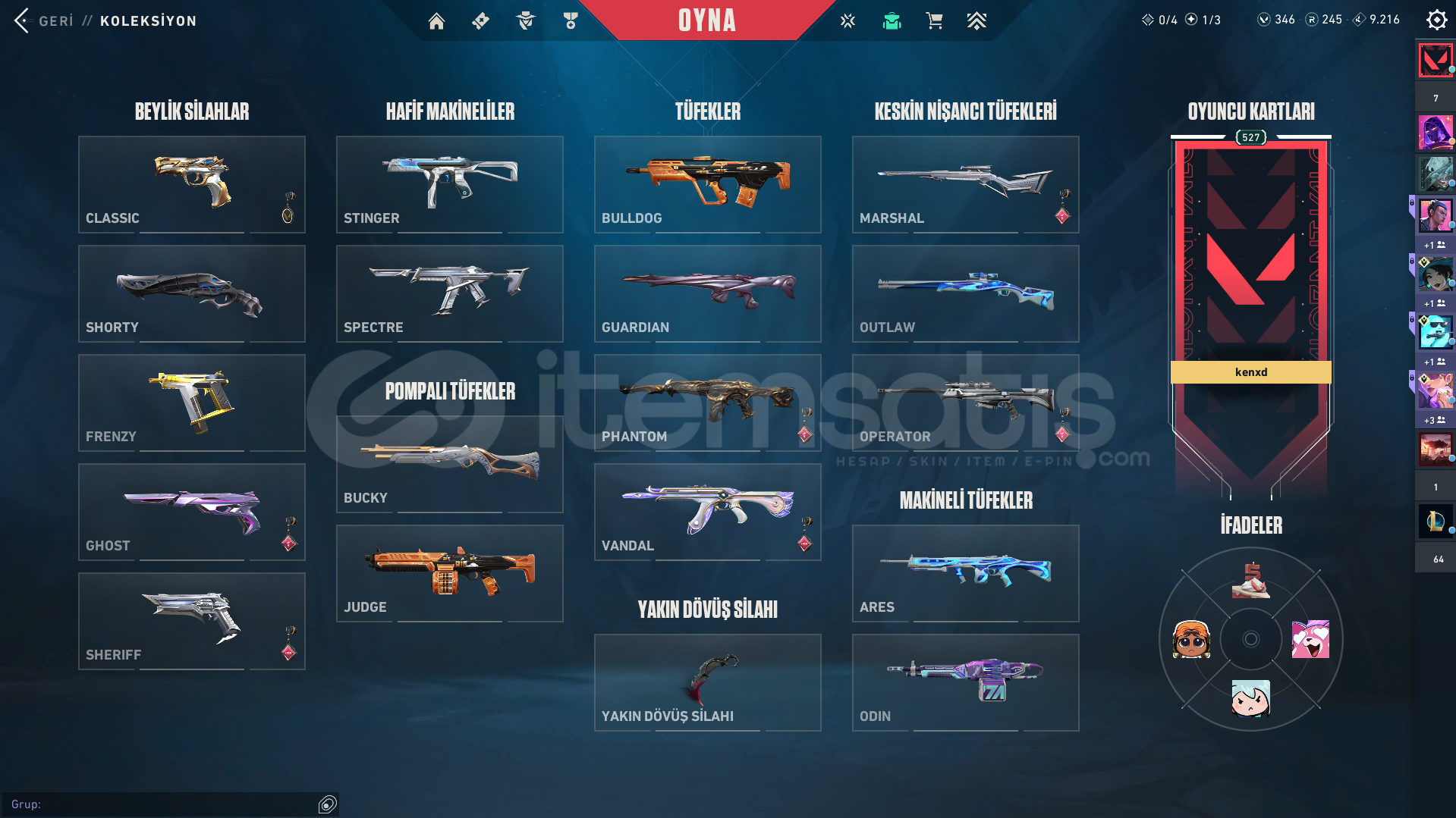 İmmortal 3, 300RR Peak Hesap İmmortal 3, 300RR Peak Hesap