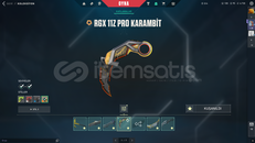 IMMORTAL 3 HESAP RGX Karambit Ejder Ateşi,