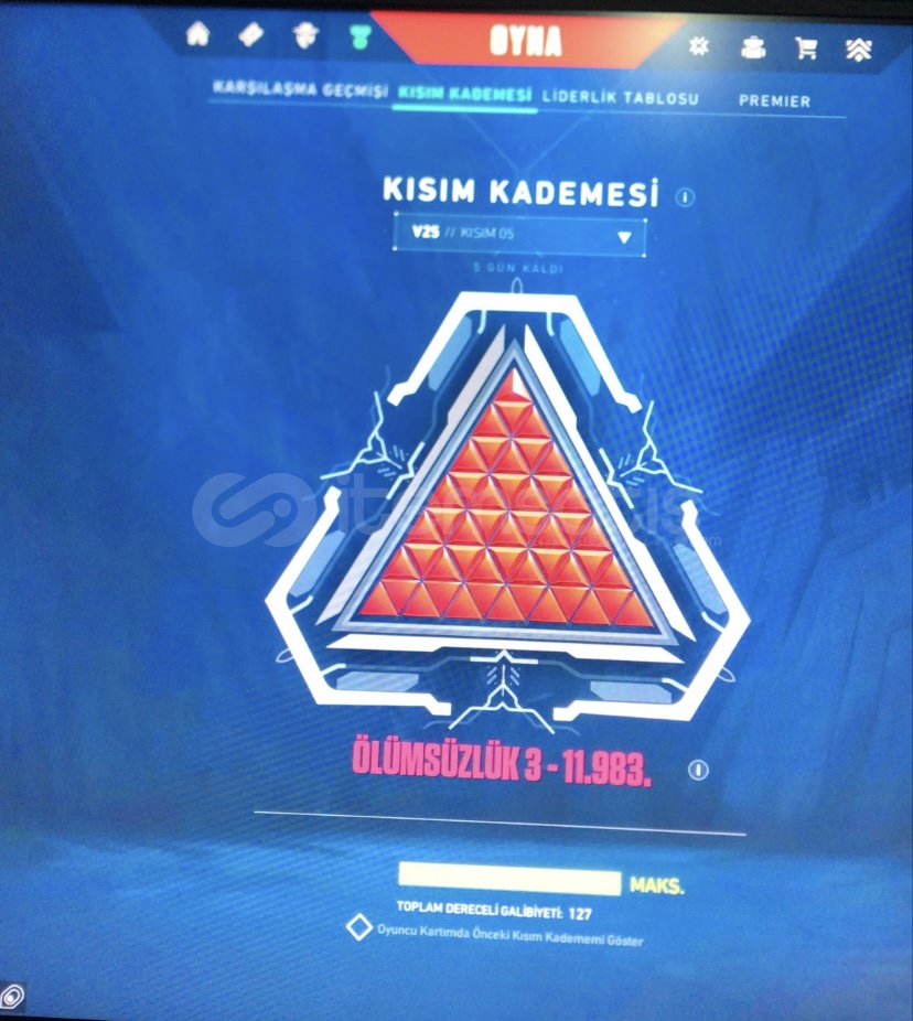 İMMORTAL hesap  İMMORTAL hesap