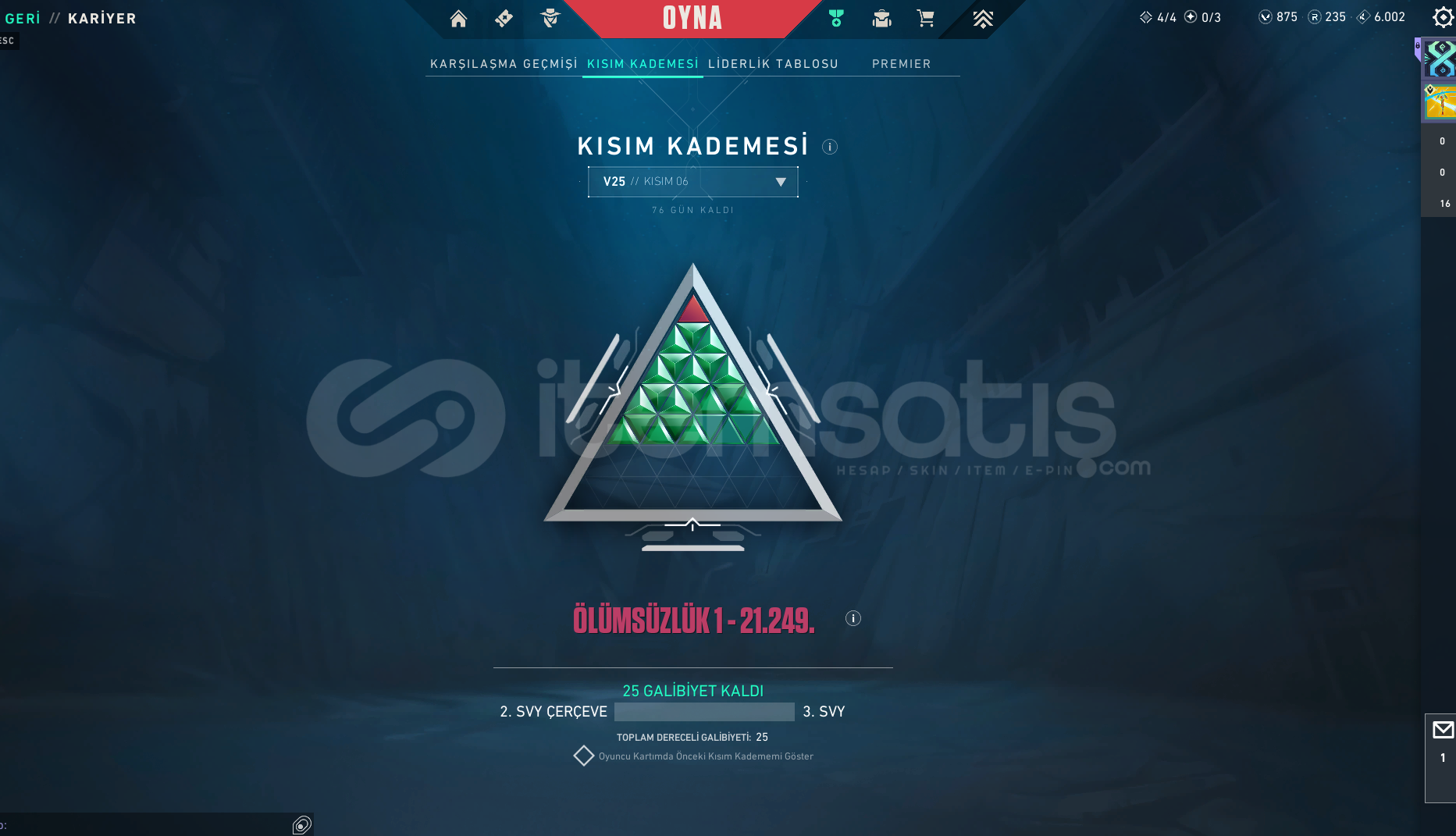 İMMORTAL MAİNLİK HESAP İMMORTAL MAİNLİK HESAP