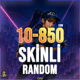 ⭐️ [İNAKTİF] EUW 10-850 SKİN +30 LEVEL HESAP ⭐️