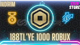 [İNDİRİM] 1000 ROBUX (Komisyon dahil) 188TL