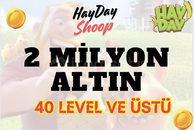 ⚡️İNDİRİM 40 LVL ÜZERİ 2 MİLYON ALTIN PAKETİ ⚡️