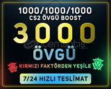 İNDİRİM! CS2 UYUMLU YEŞİL FAKTÖR 3000 ÖVGÜ