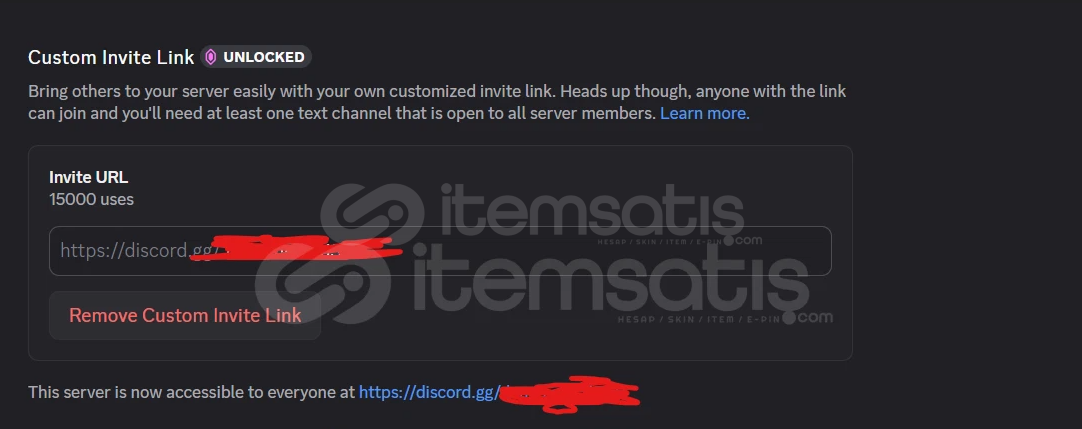 İNDİRİM! DİSCORD 1000 URL KULLANIM ! İNDİRİM! DİSCORD 1000 URL KULLANIM !