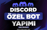 ⭐️[İNDİRİM]Discord Bot İsteğe Göre Yapılır