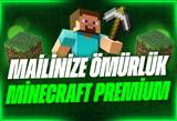 İNDİRİM!! ÖMÜRLÜK MİNECRAFT PREMİUM HESABINIZ 