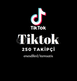 ⭐İNDİRİM! Tiktok 250 Takipçi