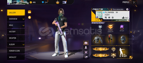 (İNDİRİM YAPILIR!) Free Fire Samurai Hesap