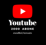 İNDİRİM!! Youtube 2000 Abone