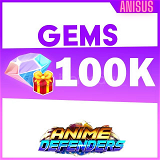 ⭐[INDIRIMLI!] 100K GEM Anime Defenders
