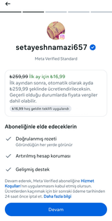 İndirimli Meta Verified + 2015 ARALIK TARİHLİ