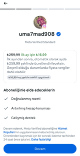 İndirimli Meta Verified + 2015 KASIM TARİHLİ
