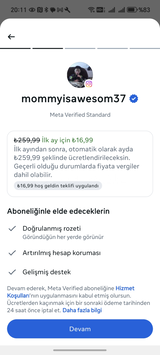 İndirimli Meta Verified + 2015 MART TARİHLİ