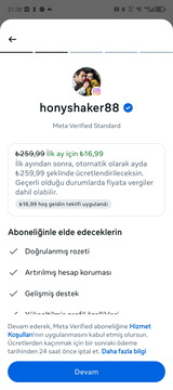 İndirimli Meta Verified + 2015 NİSAN TARİHLİ