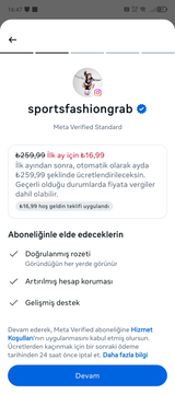 İndirimli Meta Verified+ Meta Ai Yapay Zeka 