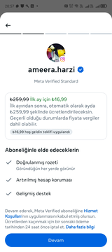 İNDİRİMLİ META VERİFİED + META Aİ YAPAY ZEKAA 