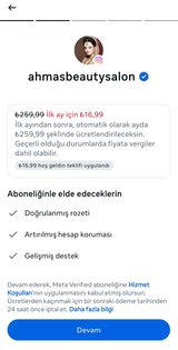 İndirimli Meta Verified+Pakistan Kuaför Sayfası
