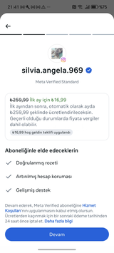İNDİRİMLİ META VERİFİEDİ + 176 Doğal Takipçi 