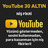 İNDİRİMLİ YouTube GÜNCEL NİŞ,FİKİR PAKETİ