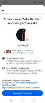 İNDİRİMSİZ META VERİFİED + 2016 HAZİRAN TARİHLİ