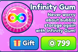 Infinity Gum Bubble Gum Simulator INFINITY