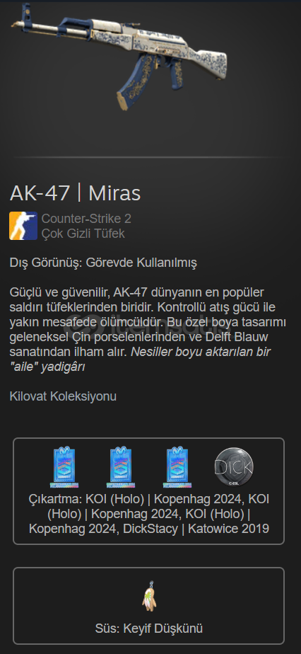 inheritance (miras) TOPLAM DEĞERİ 7.7k inheritance (miras) TOPLAM DEĞERİ 7.7k