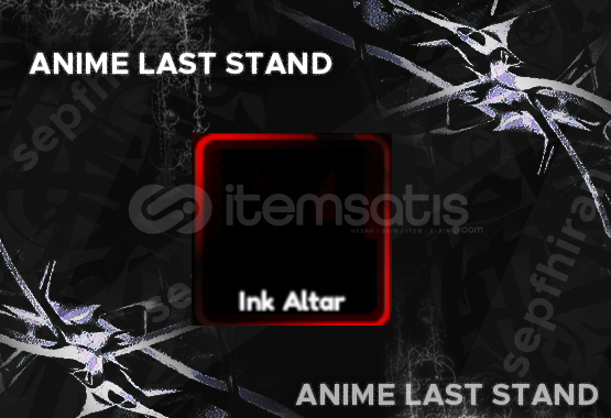 Ink Altar - Anime Last Stand Ink Altar - Anime Last Stand
