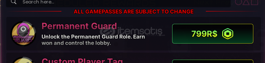 İnk Game Permanent Guard