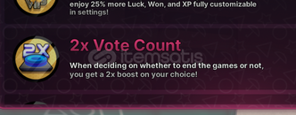 Ink Game 2x Vote Count