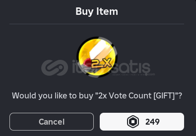 Ink game ''2x Vote Count'' gamepass  Ink game ''2x Vote Count'' gamepass