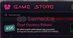 İnk Game Custom Player Tag