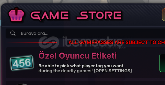 İnk Game Custom Player Tag İnk Game Custom Player Tag