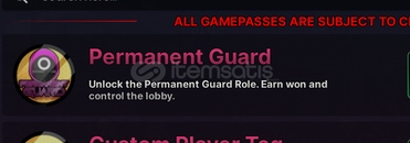 İnk Game Permanent Guard