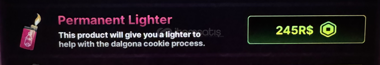 Ink Game Permanent Lighter