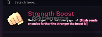 İnk Game Strength Boost