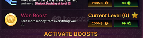 Ink Game Won Boost 2 Lvl