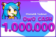 ⭐İNSANSIZ TESLİM⭐ ⭐ 1M OWO CASH