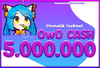 ⭐İNSANSIZ TESLİM⭐ ⭐BANSIZ⭐ 5M OWO CASH