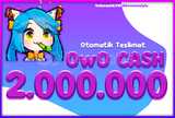 ⭐İNSANSIZ TESLİM⭐ ⭐BANSIZ⭐ 2M OWO CASH